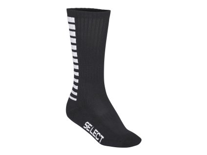 Fotbalové ponožky Select Sports socks striped long černá Velikost: 32-35 (Velikost 36-40)