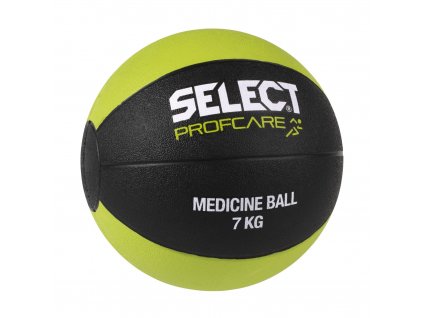 Medicinální míč Select ball 7kg černo zelená