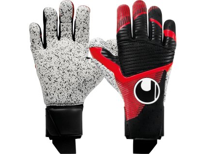 Uhlsport POWERLINE Supergrip+ Reflex černá/červená/bílá UK 7,5