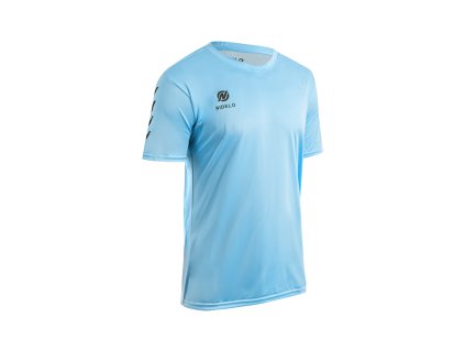 Hráčský dres NIDELO Player shirt S/S Nantes světle modrá Velikost: 6 y