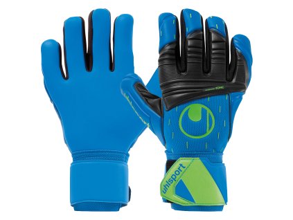 Uhlsport Aquasoft HN modrá/zelená/černá UK 7,5 (Velikost Rukavice 8,5)