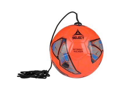 23682 fotbalovy mic select street kicker oranzovo modra