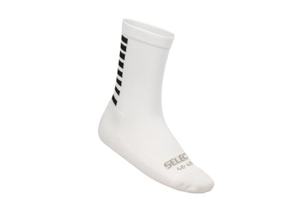24183 sportovni ponozky select sports sock bila