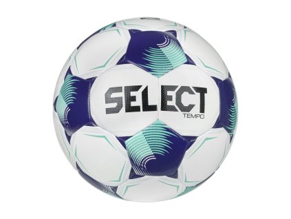24753 fotbalovy mic select fb tempo bilo fialova velikost mice 5