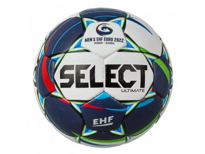 Házenkářský míč Select HB Ultimate EHF Men bílo modrá Velikost míče: 2
