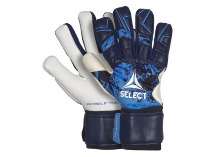 Brankářské rukavice Select GK gloves 77 Super Grip bílo modrá Velikost rukavic: 7