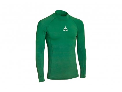 Kompresní triko Select Shirt turtleneck L/S Baselayer zelená Velikost: S