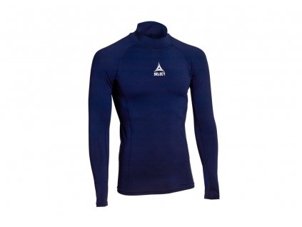 Kompresní triko Select Shirt turtleneck L/S Baselayer tmavě modrá Velikost: S (Velikost S)