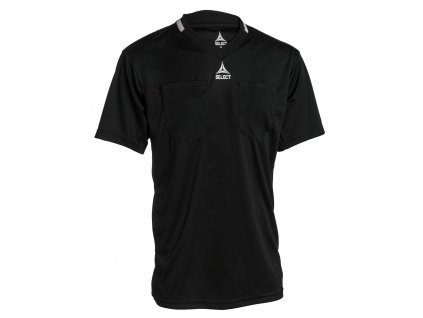 Dres pro rozhodčí Select Referee shirt S/S v21 černá Velikost: XS