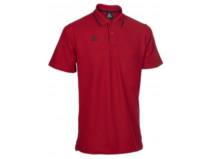 Sportovní polo tričko Select Polo t-shirt Oxford červená Velikost: S