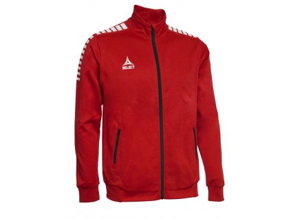 Sportovní bunda Select Zip jacket Monaco červená Velikost: S