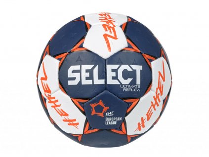 HB Ultimate Replica EHF European League bílo modrá Velikost míče: 3