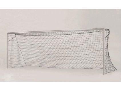 Fotbalová branka FIFA Kompakt Plus 7,32 x 2,44 m, svařované rohy, vypínací tyče, bílá
