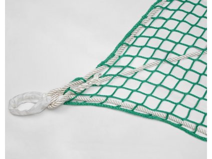 Nákladní síť pro helikoptéry PP 6 mm, oko 100 mm, nosnost 2 t, bílá, 4,0 x 4,0 m