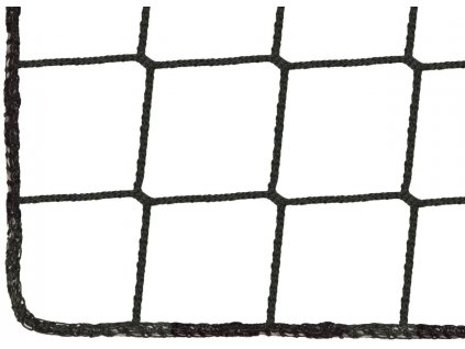 Boční ochranná síť PP 5 mm, oko 100 mm, černá