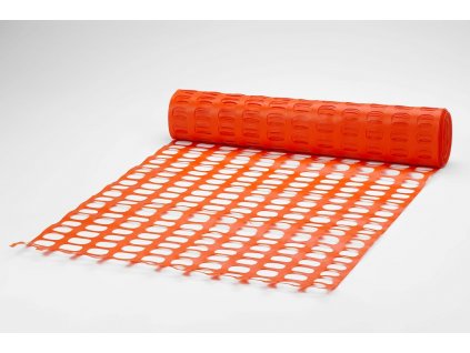 Bezpečnostní plot plastový 1,0 x 50,0 m, bez tyček, oranžový