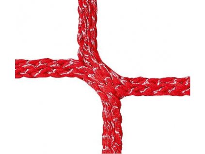 Záchytná síť proti pádu PP 5 mm, oko 45 mm, červená