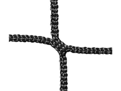 Závěsná síť do branky na házenou PP 4 mm, černá