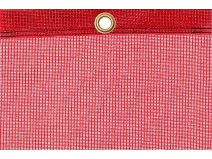 Tenisové plátno PE 200 g/m 12,0 x 2,0 m vrátane karabín, červené