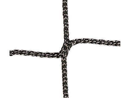 Sieť na futbalové bránky PP 3 mm, čierna