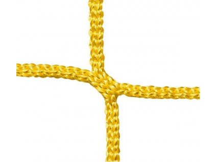 Ochranná síť PP 4,0 mm, oko 100 mm, žlutá