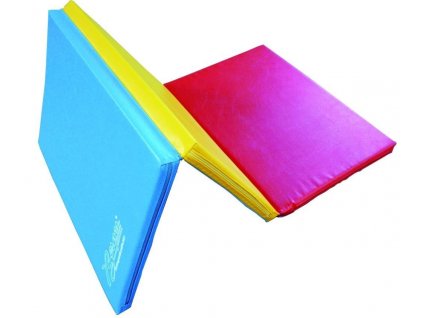 Skladacia podložka 4-dielna Mini-line 160x60x3 cm, PE, 4 farby