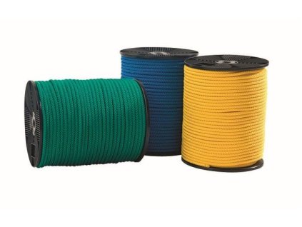 Švihadlo gymnastické 9 mm, délka 100 m, modrá