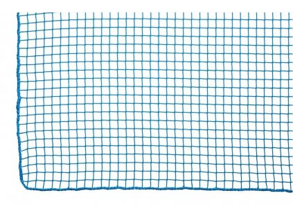 Ochranná sieť PP 3,0 mm, oká 45 mm, modrá, nehorľavá úprava