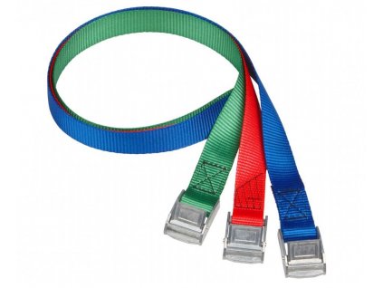 Rýchloupínací popruh s prackou, dĺžka 100 cm, modrý