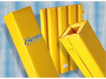 Ochrana volejbalového sloupku 10x10x200/3 cm, venkovní, modrá