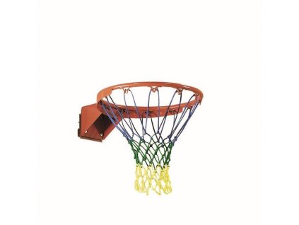 Basketbalová síťka PA 4 mm, tříbarevná