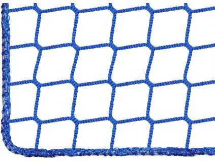 Boční ochranná síť PP 5 mm, oko 60 mm, modrá