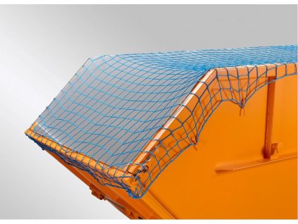 Kontejnerová síť PP 4,0 mm, 3,5 x 8,0 m, modrá