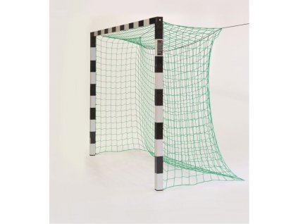 Branka na házenou do pouzder 3,0 x 2,0 m, bez síťových oblouků, červenostříbrná