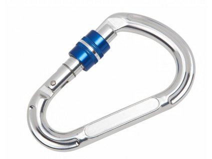 Bezpečnostná karabína tvaru D 114 x 12 mm
