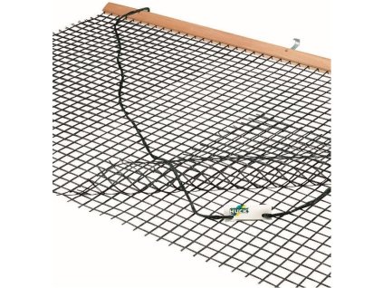 Náhradní tenisová zametací síťovina 2,00 x 1,50 m, oko 4 x 4 cm, dvouvrstvá, černá