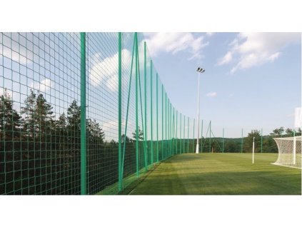 Ochranná sieť PP 4,0 mm, oká 120 mm, zelená, pevná šírka 5,0 m