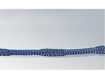 Vázací šňůra Isilink PP 4 mm, délka 30 cm, modrá