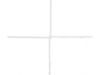 Ochranná síť PP 1,0 mm, oko 30 mm, bílá, neobšitá