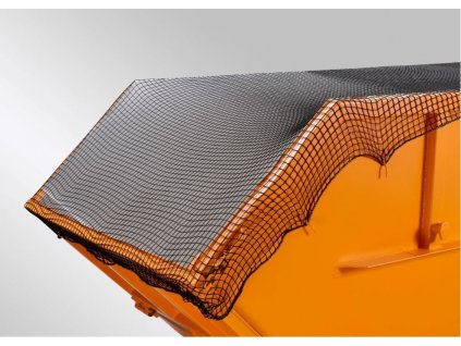 Kontejnerová síť PP 2,5 mm, 3,5 x 6,0 m, černá