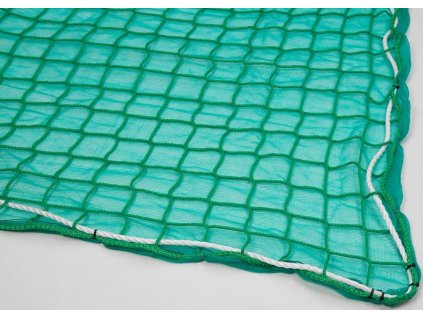 Záchytná síť proti pádu PP 5 mm s prodyšnou plachtou 6,0 x 10,0 m, zelená