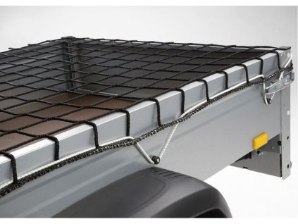 Krycí síť PP 5,0 mm, 2,7 x 4,1 m, černá, gumová šňůra