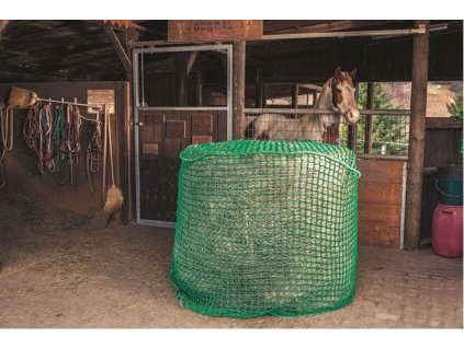 Síť na seno PP 5 mm, oko 45 mm, 1,50x1,50x1,50 m, zelená