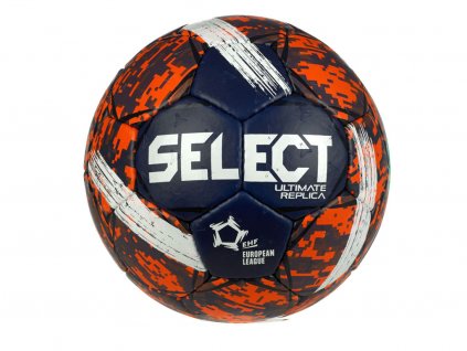 Házenkářský míč Select HB Replica EHF European League červeno modrá Velikost míče: 1