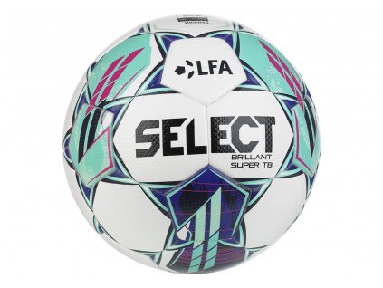 Fotbalový míč FB Brillant Super TB CZ Fortuna Liga 2023/24 bílo zelená Velikost míče: 5