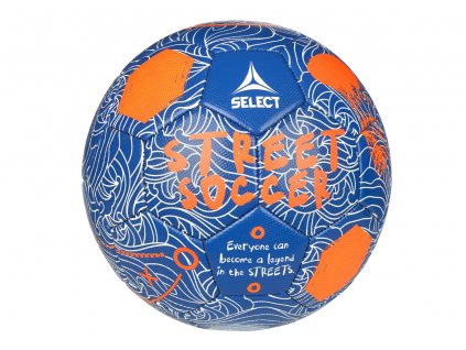 Fotbalový míč Select FB Street Soccer modro oranžová Velikost míče: 4
