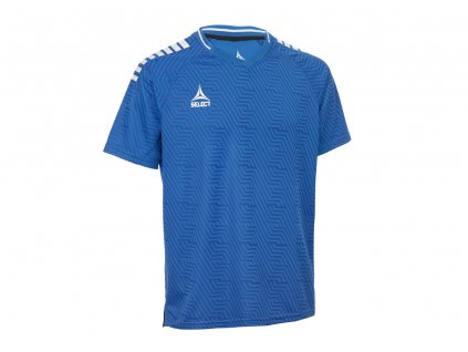 Hráčský dres Select Player shirt S/S Monaco modro bílá Velikost: 10 y