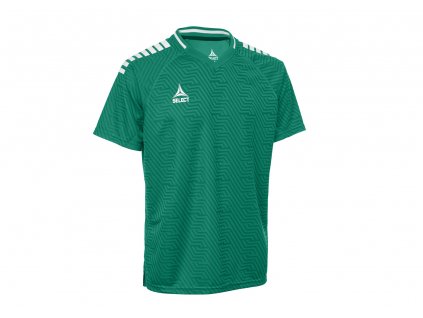Hráčský dres Select Player shirt S/S Monaco zeleno bílá Velikost: 10 y