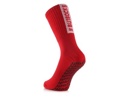 BU1 protiskluzové ponožky červené - silikon