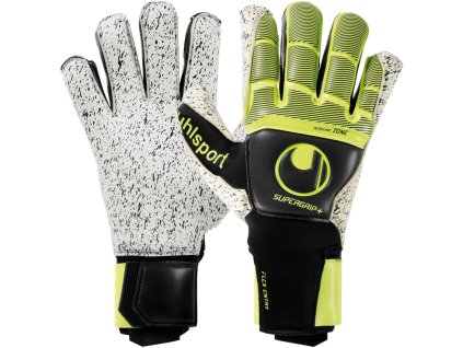 Uhlsport Supergrip Flex Frame Carbon černá/žlutá UK 9